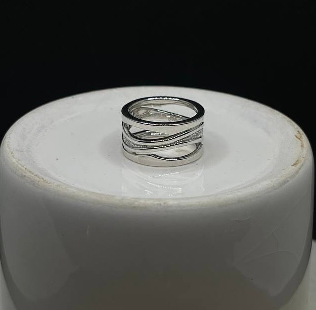 انگشتر نقره زنانه رینگی