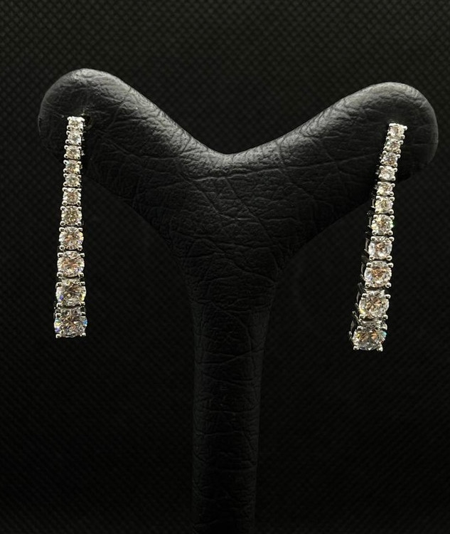 گوشواره نقره زنانه تنیسی