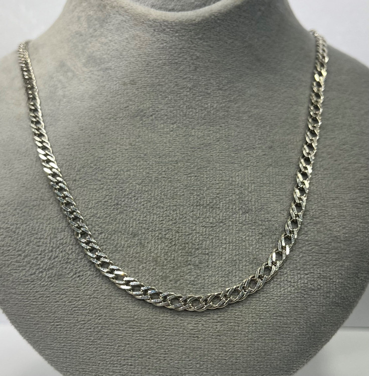 گردنبند نقره مردانه کارتیه