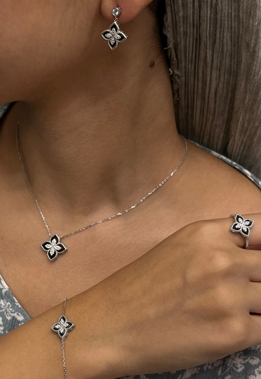 نیم ست نقره زنانه اونیکس لویی ویتون