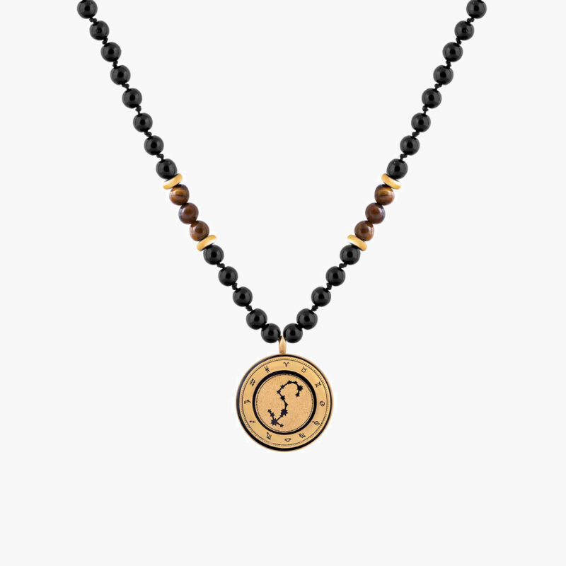 گردنبند ورق طلا آبان زودیاک