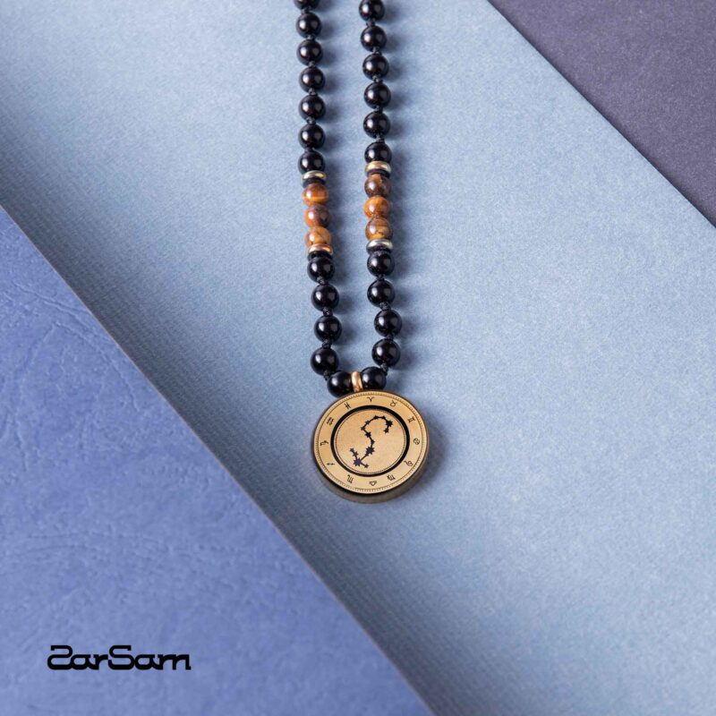 گردنبند ورق طلا آبان زودیاک