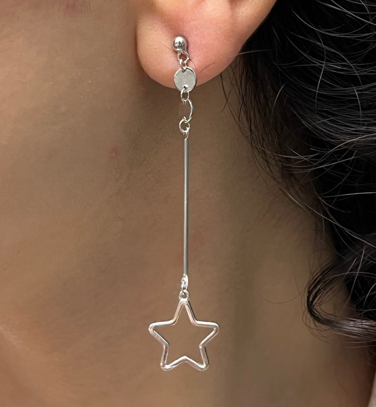 نقره آویز ستاره