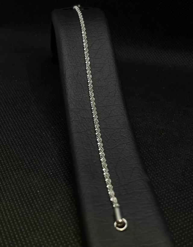 پابند نقره زنانه خاویاری