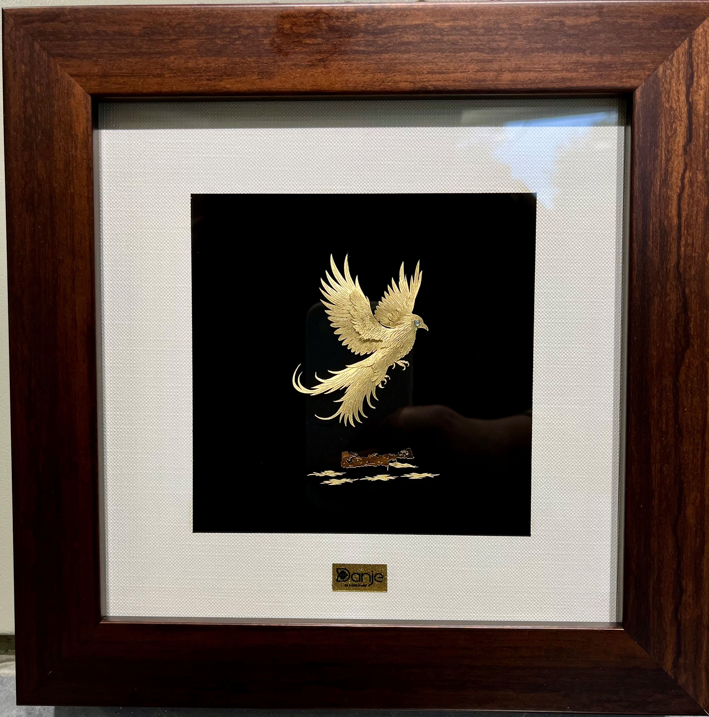 تابلو ورق طلا سوران