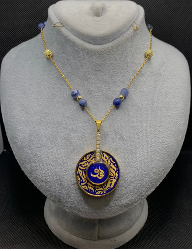 گردنبند ورق طلا هو