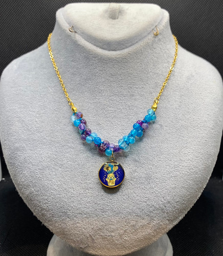 گردنبند ورق طلا بچگانه تدی