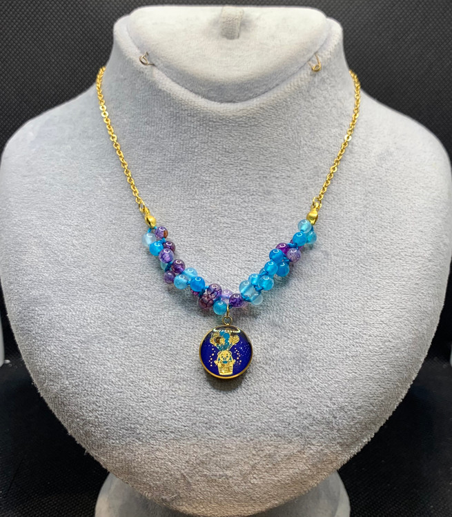 گردنبند ورق طلا بچگانه تدی