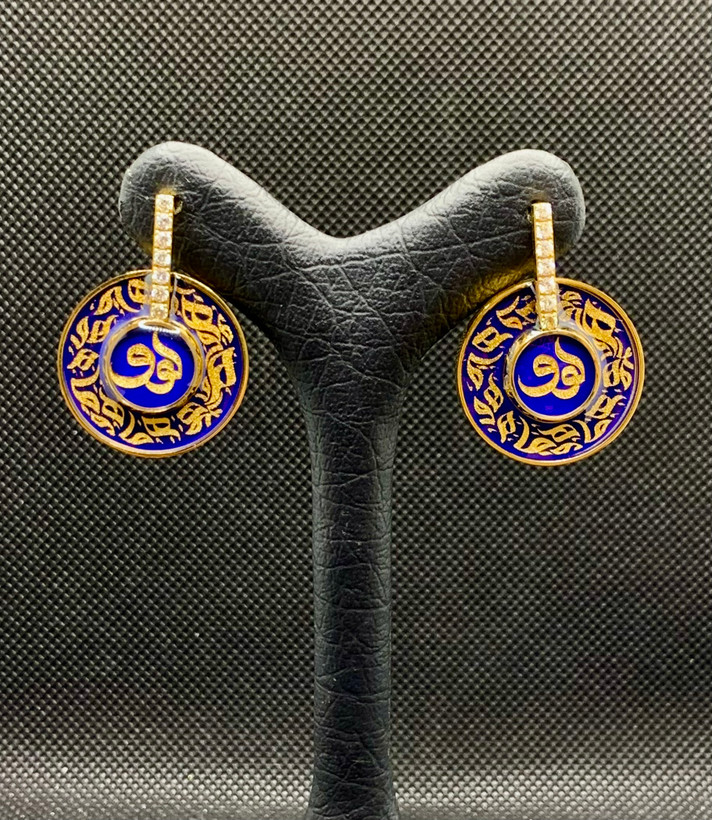 گوشواره ورق طلا بولگاری هو