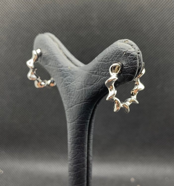 گوشواره نقره زنانه حلقه ای