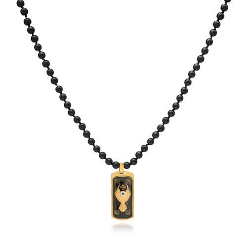 گردنبند ورق طلا اکیولیس