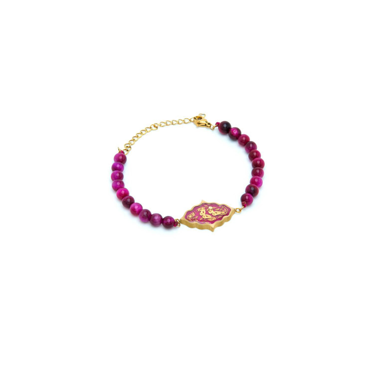 دستبند ورق طلا ترنج نو بهار