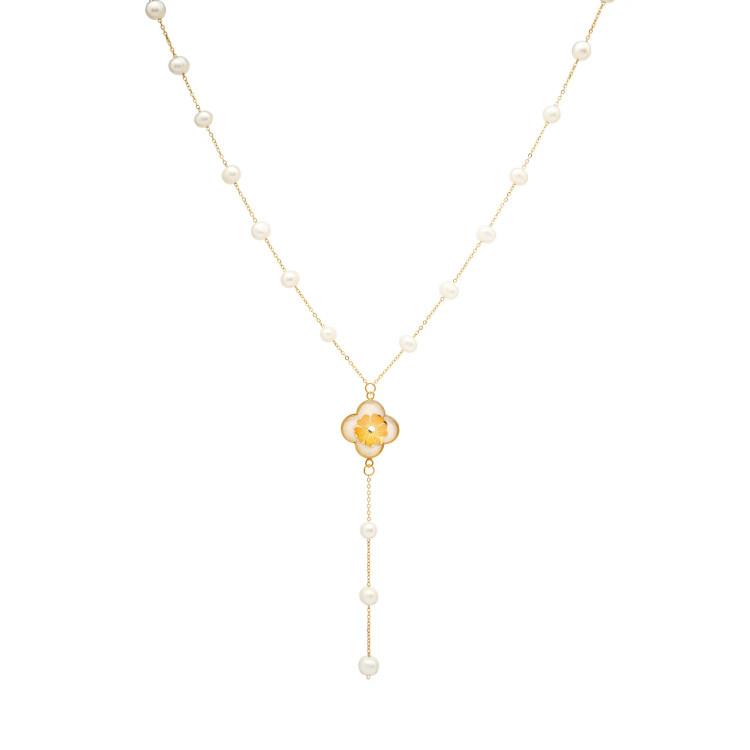 گردنبند ورق طلا ونکلیف دافنه